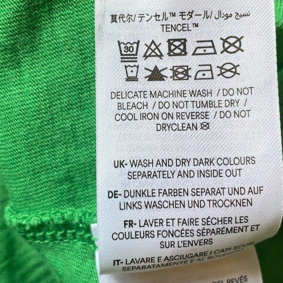 Boden Bright Green Jersey Midi Dress with Pockets – Women’s Size 6 - Picture 5 of 5